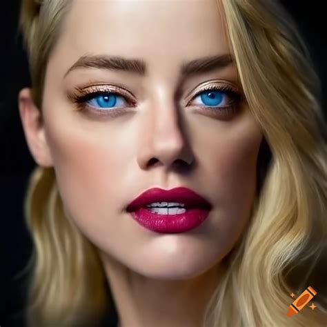 High Resolution Portrait Of Amber Heard On Craiyon