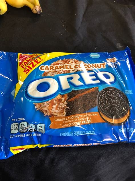 Nabisco Carmel Coconut Oreo Review Abillion