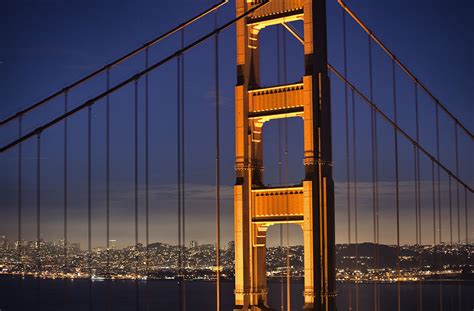 The Golden Gate Bridge At Dusk Night Vision Scott Stulberg Photography