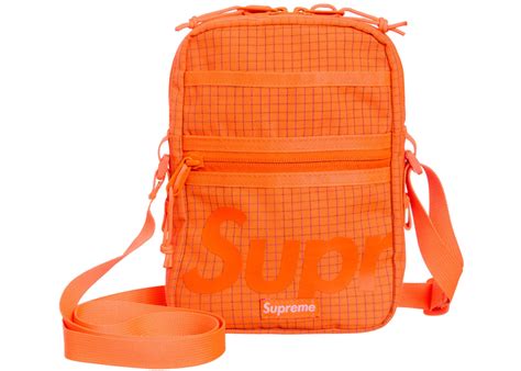 Supreme Shoulder Bag Ss24 Orange The Game