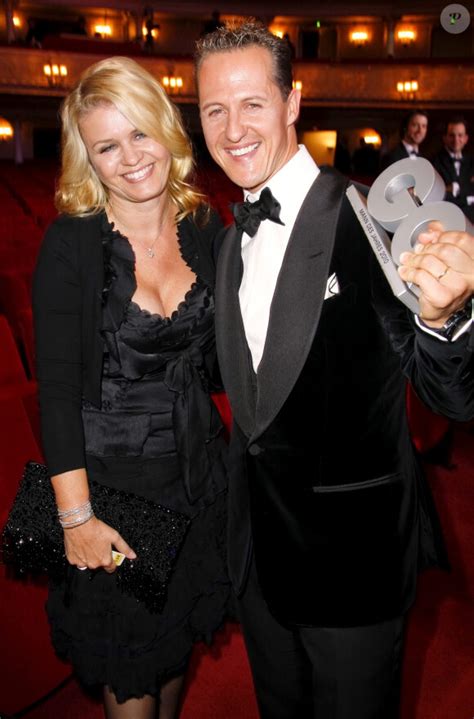 Photo Michael Schumacher Et Sa Femme Corinna Lors De La Soiree GQ A