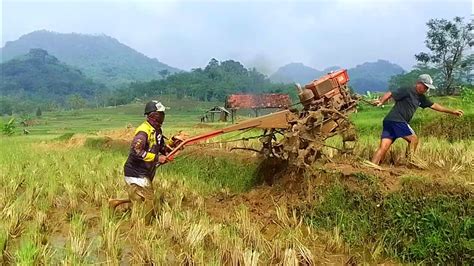 Top Diy Tractor Quick Proses Menghancurkan Tanah Sawah Dengan Mesin