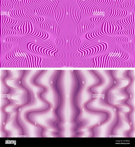 Waves background with distortion effect Stock Vector Image & Art - Alamy