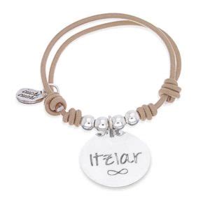 Pulsera personalizada elástica negra Cuchicuchi Regalos