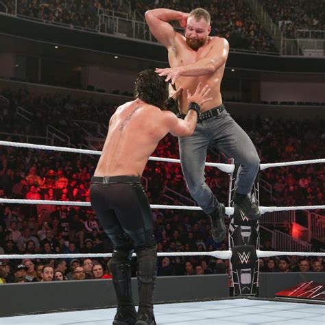 Seth Rollins Vs Dean Ambrose Intercontinental Championship Match