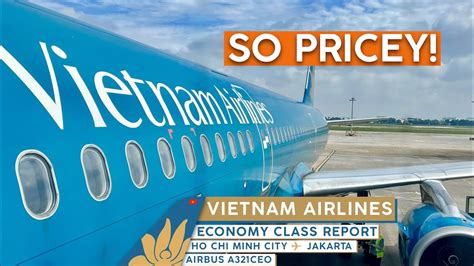 VIETNAM AIRLINES A321 Economy Class4K Trip Report Ho Chi Minh City