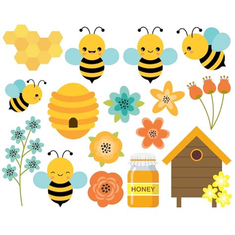 Cute Bee Vector