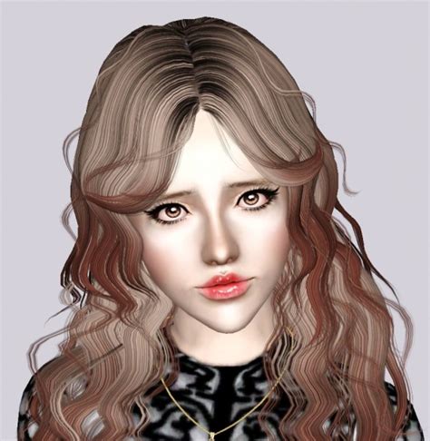 Newsea Nightwish Hairstyle Retextured The Sims Catalog