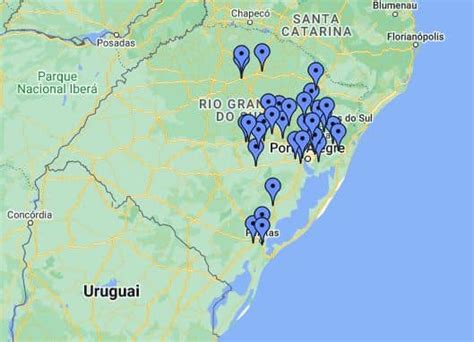 Veja Como Deve Ficar O Mapa Dos Ped Gios No Rs Nas Rodovias Federais E