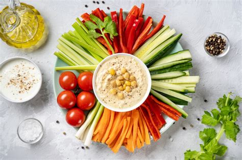 Crudités de verduras qué son cómo se hacen y con qué recetas