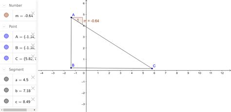 Encontrar La Longitud De Los Lados Del Triangulo Geogebra