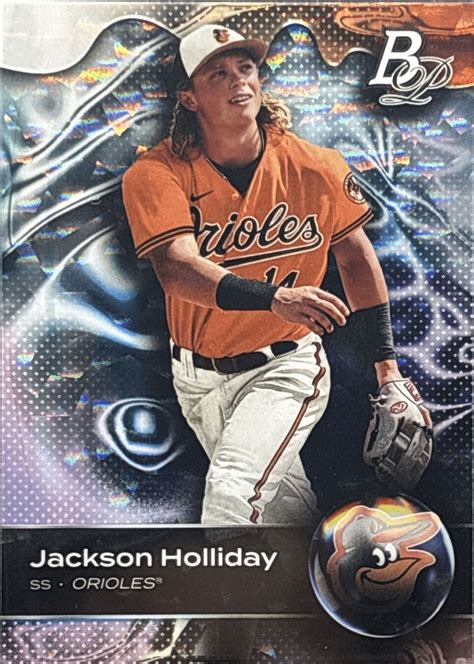 Mlb Future Watch Jackson Holliday Baseball Cards Baltimore Orioles