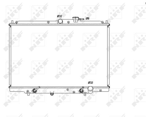 Nrf Motork Hler Wasserk Hler Aluminium F R Honda Shuttle Ra V