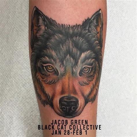 Jacob Black Wolf Tattoo