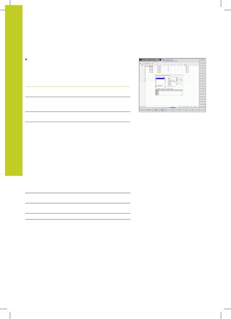 Editing The Table Format HEIDENHAIN TNC 640 34059x 02 ISO