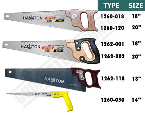 Gergaji Kayu Tangan 14 18 20 HASSTON PROHEX Hand Saw 14 18 20 Inch