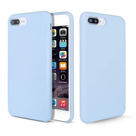 Arctic Blue New Shockproof Silicone Case Holder Accessories For Iphone 8 Plus Iphone 7 Plus