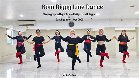 Bom Diggy Line Dance Dec Youtube