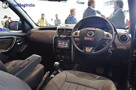 New Nissan Terrano 2017 Facelift Interiors Carblogindia