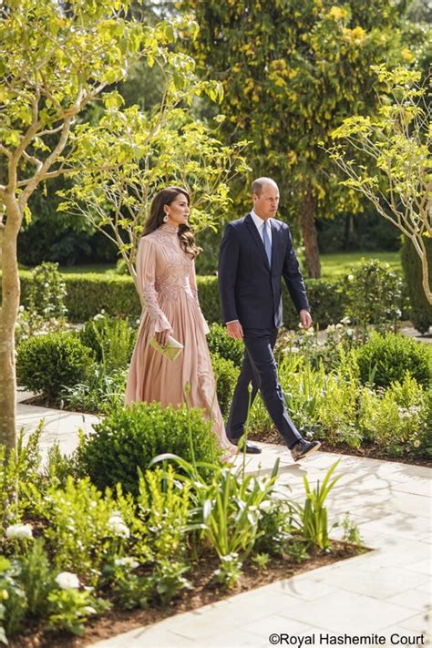 The Princess Of Wales Wears Elie Saab For Royal Wedding In Jordan