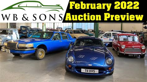 Wb Sons February Classic Car Auction Preview Youtube