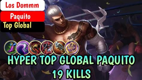 Hyper Paquito Dari Top Global Paquito Kills Youtube