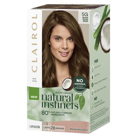 Buy Clairol Natural Instincts Semi Permanent Hair Colour 5g Medium