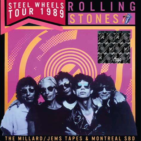 Rolling Stones Steel Wheels Tour Millard Jems Tapes Numbered