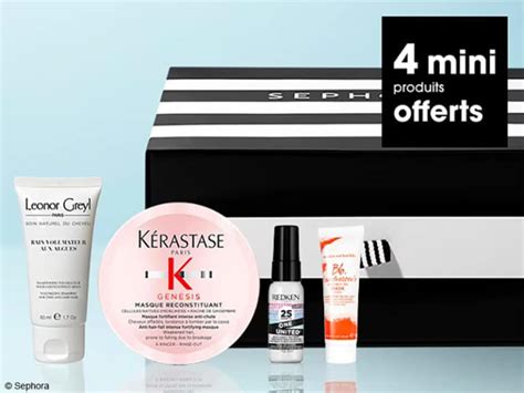 Sephora Box Plein De Mini Produits Offerts