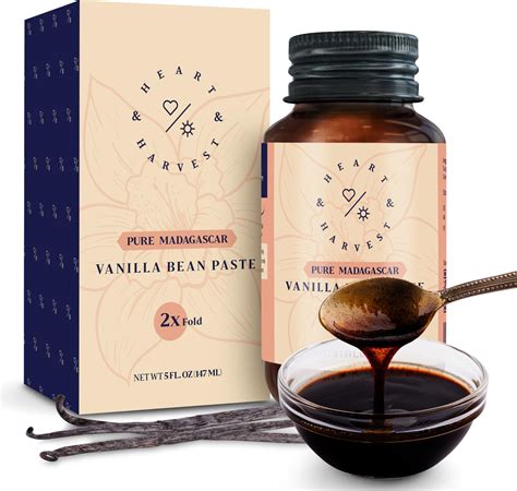 Amazon Natural Madagascar Vanilla Bean Paste Double Fold