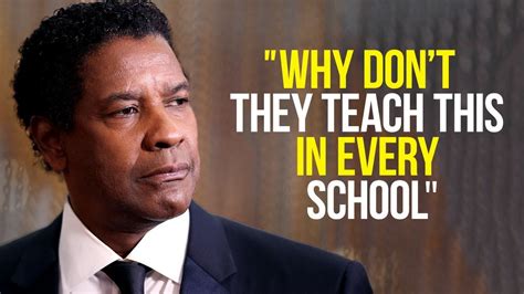 Denzel Washington's Speech Will Leave You SPEECHLESS - One of the Most ...