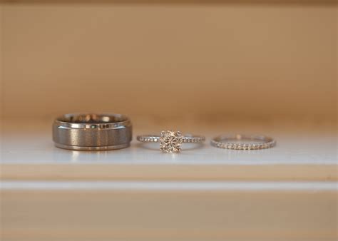 Traditional Engagement and Wedding Rings