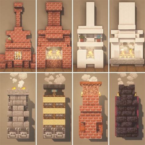 Several Different Types Of Buildings Made Out Of Bricks