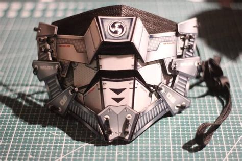 Cyberpunk Mask Design By Gins Mk Raijin Sticker Etsy