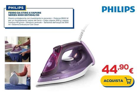 Philips Ferro Da Stiro A Vapore Series Dst Offerta Di Euronics