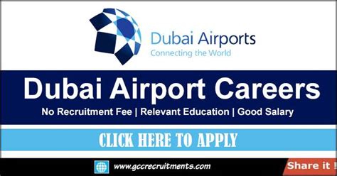 Dubai Airport Careers Multiple Job Vacancies In Uae Gccrecruitments