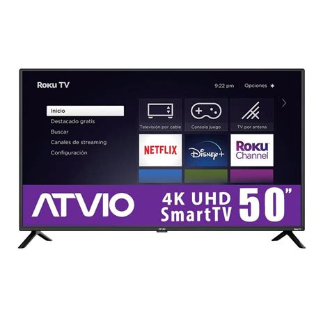 Tv Atvio Pulgadas K Uhd Roku Ark Iled Walmart