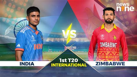 India Vs Zimbabwe Live Streaming 1st T20i When Where And How To