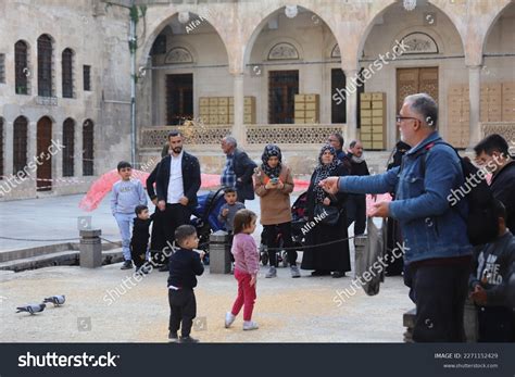 Urfa Turkey Haliliye District Daily Stock Photo