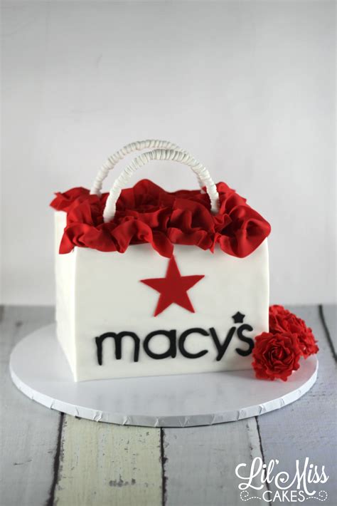 Macys Shopping Bag Cake Lil Miss Cakes