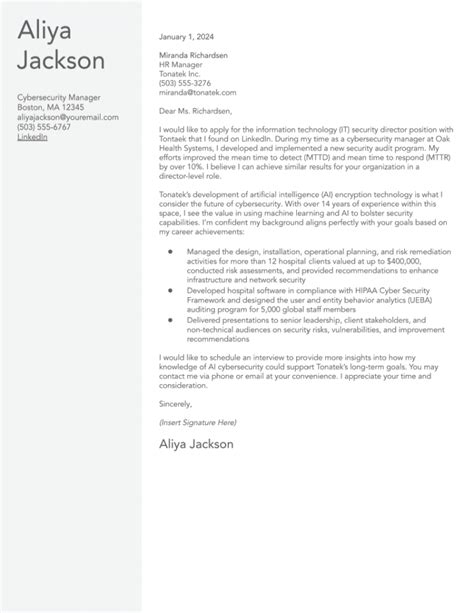 Computer Science Cover Letter Examples And Templates For