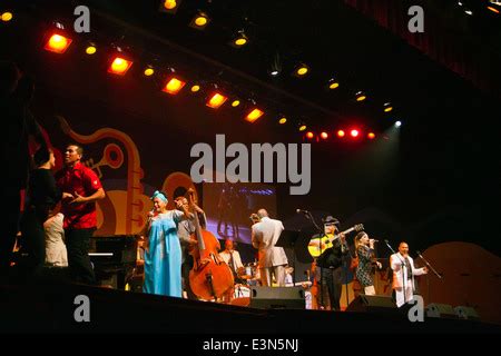 The Orchestra Buena Vista Social Club Preforms On The Jimmy Lyons Stage