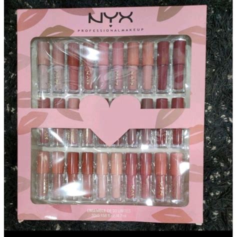 NYX 30pcs NUDES EDITION SOFT MATTE LIP LINGERIE VAULT 30pcs Shopee Malaysia