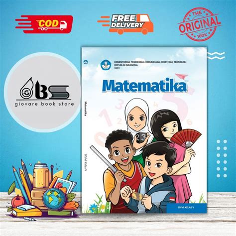 Jual Buku Matematika Kelas 5 Kurikulum Merdeka Buku Mtk Kelas 5 Kemendikbud Original Shopee