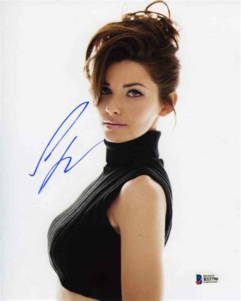 Shania Twain Signed 8x10 Photo Certified Authentic Beckett Bas Coa In