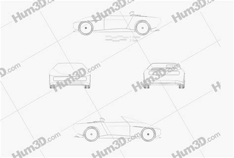 Nissan Max Out 2023 Blueprint - 3DModels.org