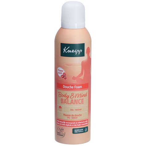 KNEIPP Body Mind Balance Mousse de douche Iris Vétiver 200 ml