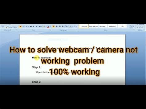 How To Fix Camera And Webcam Problems In Windows 7 8 8 1 10