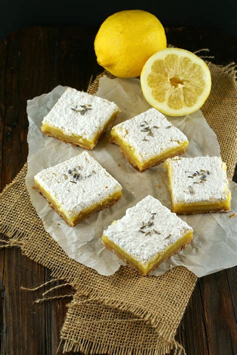 Authentic Suburban Gourmet Lavender Lemon Bars Secret Recipe Club