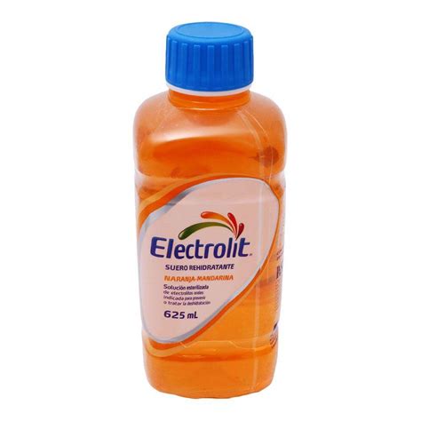 Electrolit Suero Rehidratante Botella Con Ml Sabor Naranja Mandari